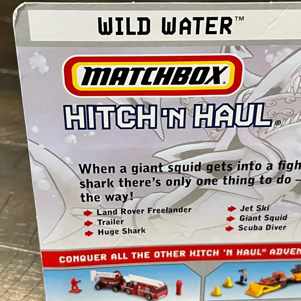 2007 MBX HITCH 'N HAUL 1:64 SCALE DIE CAST SET - WILD WATER M9613 Diecast - Picture 5 of 7